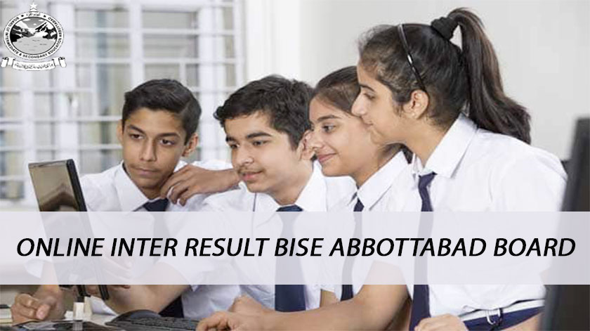 online inter result abbottabad board